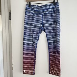 ATHLETA- athletic leggings Size medium